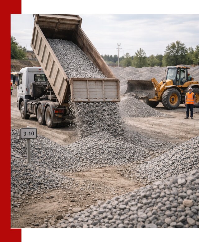 Гранитный щебень фракции 3–10: доставка и продажа в Гуково