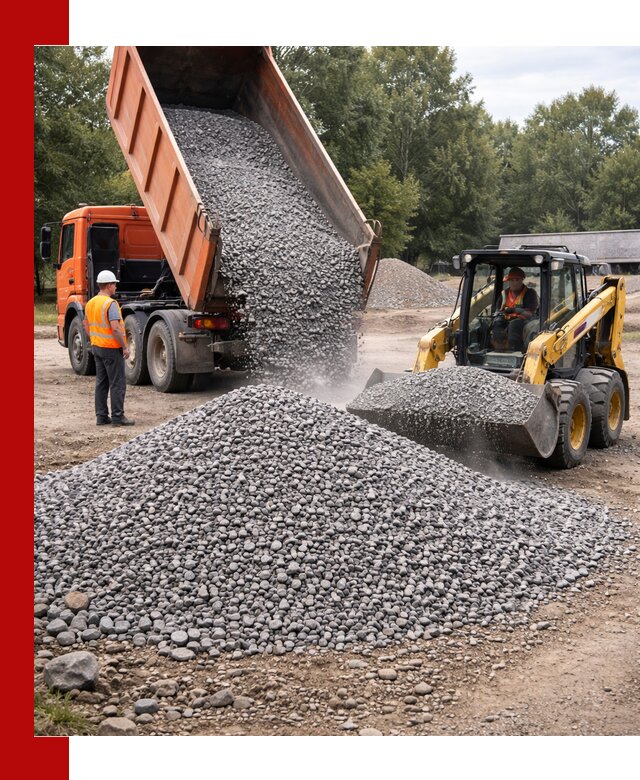 Купить гранитный щебень фракции 5–10 в Гуково с доставкой