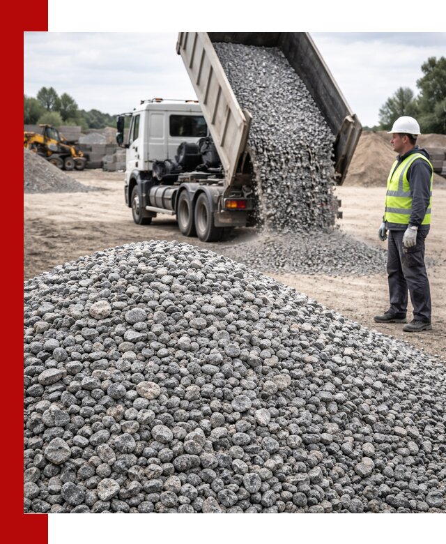 Доставка и продажа гранитного щебня фракции 5-20 в Гукове