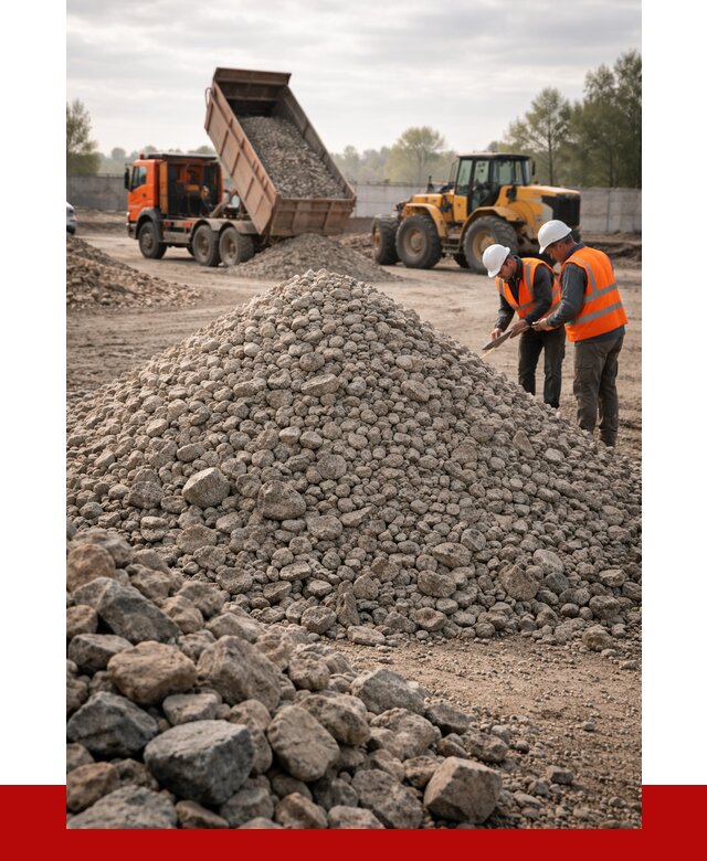 Гранитный щебень фракция 40-70 в Гуково от 2567 руб ПРОНЕРУДГкв