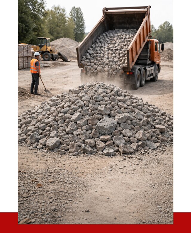 Гранитный щебень фракция 70-150 в Гуково от 1694 | ПРОНЕРУДГкв