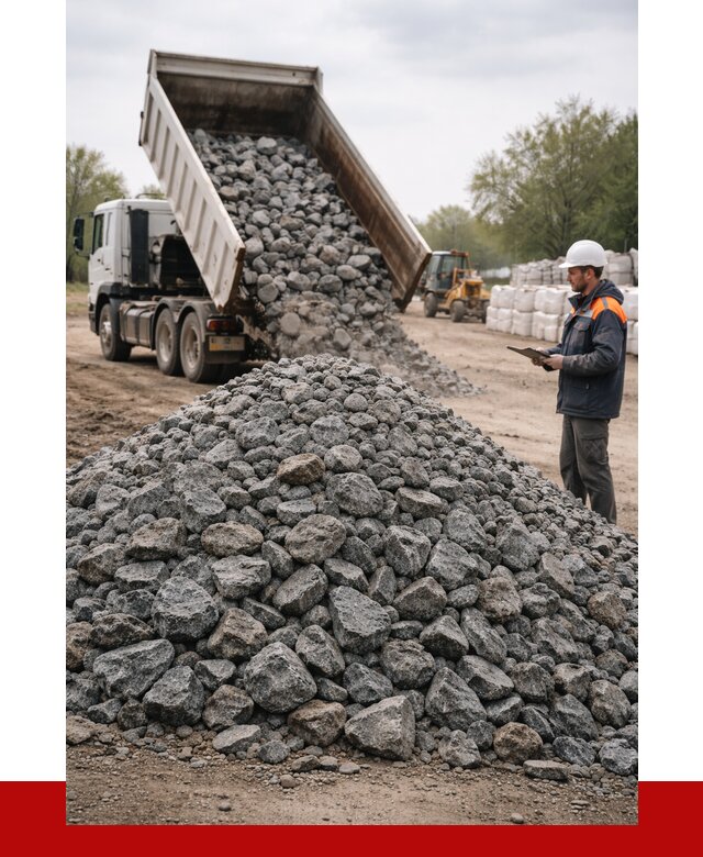 Гранитный щебень фракция 100-200 в Гуково от 4312 р. ПРОНЕРУДГкв