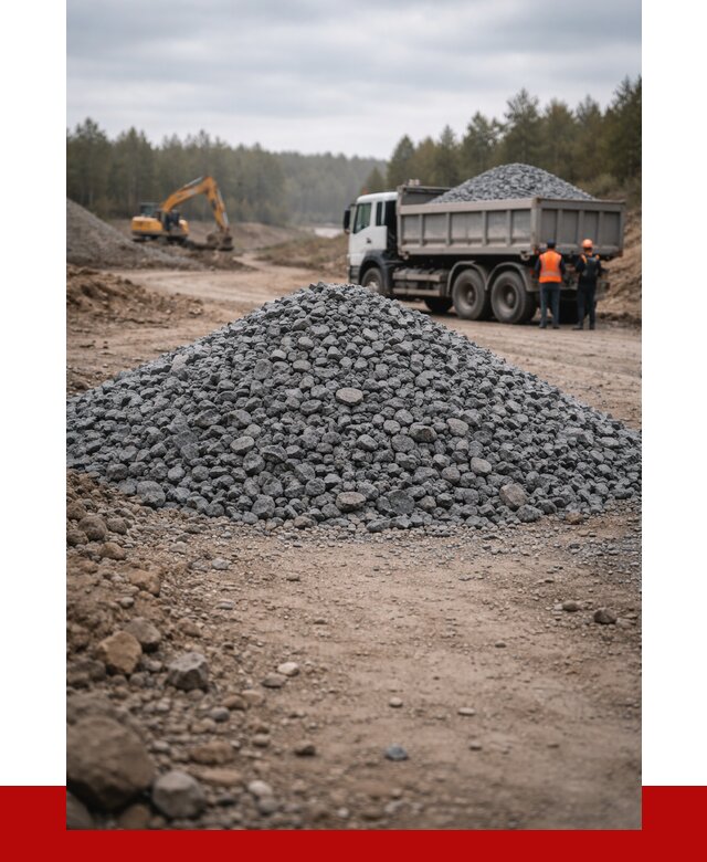 Щебень габбро диабаз фракция 40-70 в Гуково от 2259 р-ПРОНЕРУДГкв