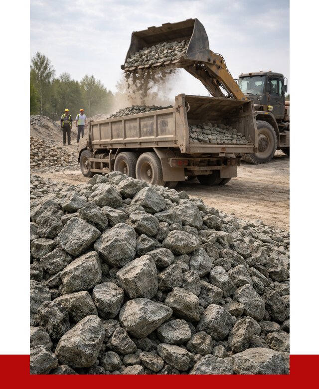 Щебень габбро диабаз фракция 70-150 в Гукове от 2874 р.|ПРОНЕРУДГкв