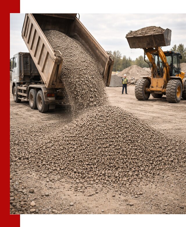 Гравийный щебень фракция 3–10 с доставкой в Гукове