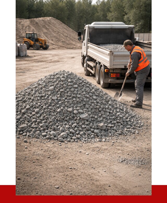 Гравийный щебень фракция 5-10 в Гукове от 2259 р. | ПРОНЕРУДГкв