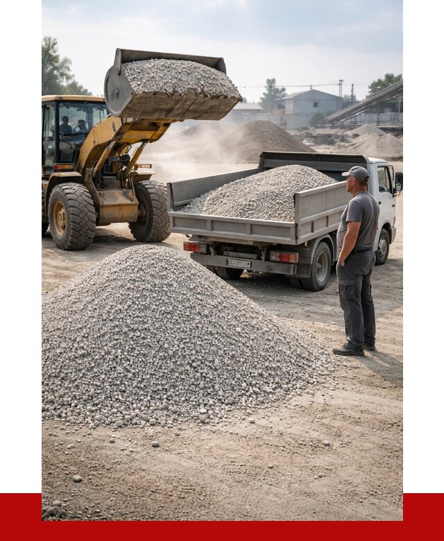 Известняковый щебень фр. 0-5 в Гуково от 4312 р. | ПРОНЕРУДГкв