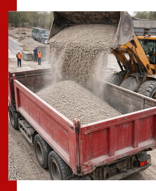 Купить известняковый щебень фракции 0-5 с доставкой в Гуково