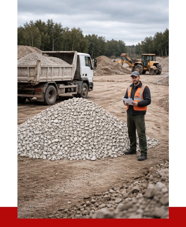 Доломитовый щебень в Гуково купить от 2259 р., ПРОНЕРУДГкв