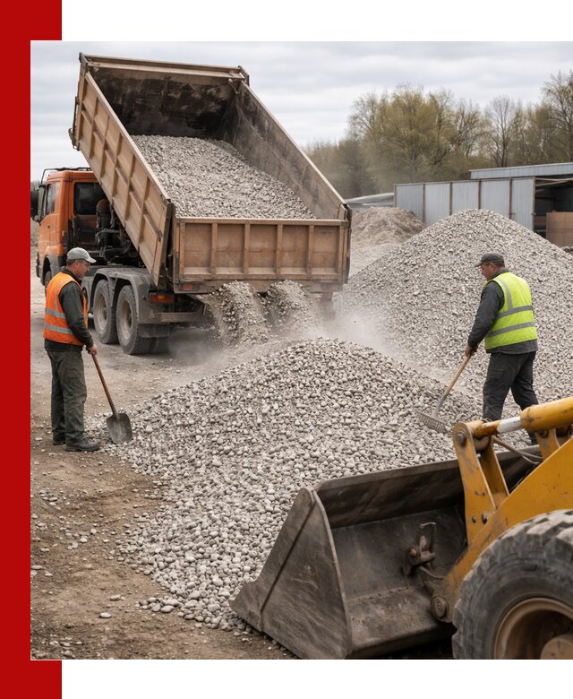 Доломитовый щебень фракции 5-20 с доставкой в Гукове