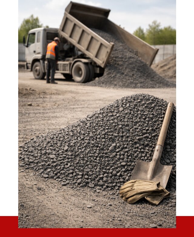 Шлаковый щебень фракция 5-20 в Гуково от 1848 р. ПРОНЕРУДГкв