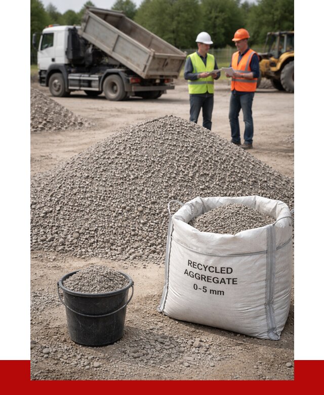 Вторичный щебень фракция 0-5 в Гуково от 1643 р. ПРОНЕРУДГкв