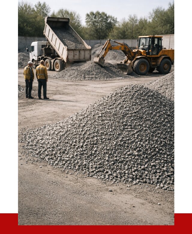 Вторичный щебень фр. 5-20 в Гуково от 1643 р. - ПРОНЕРУДГкв