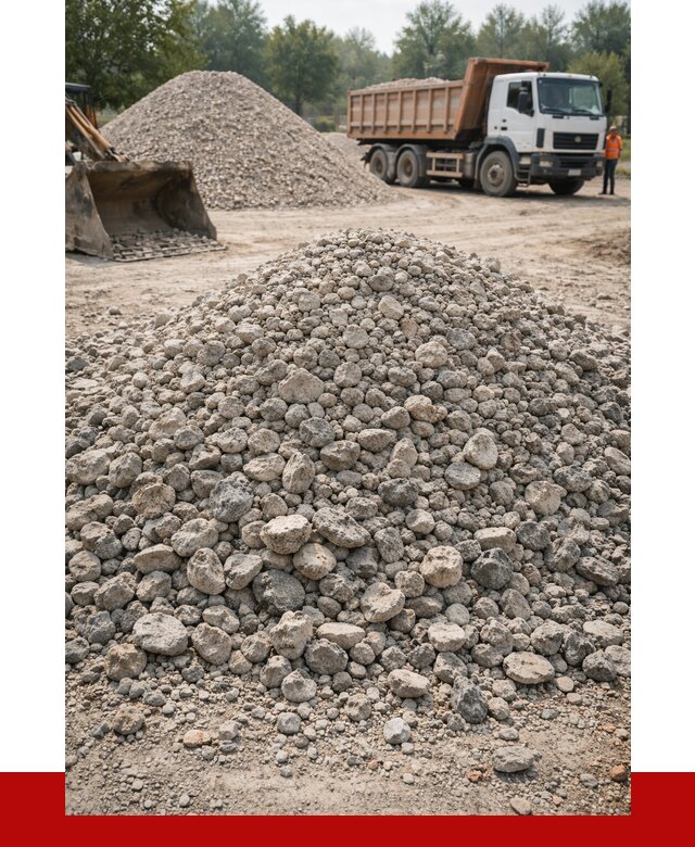 Вторичный щебень фракция 20-40 в Гуково от 2259 р ПРОНЕРУДГкв