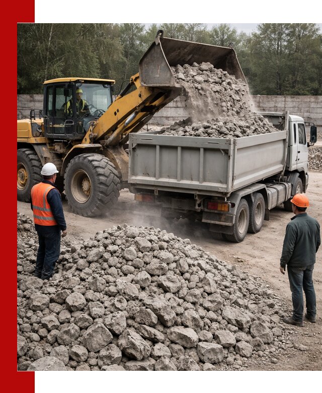 Вторичный щебень фракция 70–150 в Гукове с доставкой