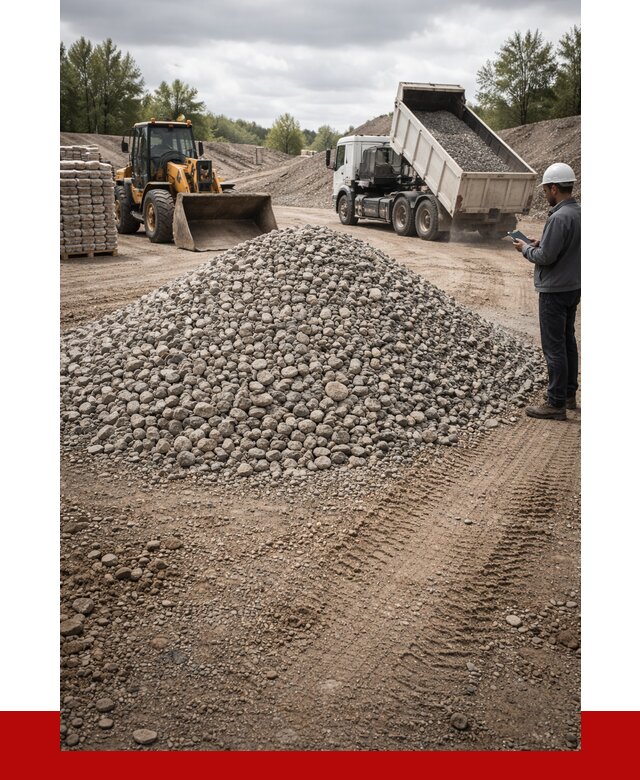 Купить бетонный щебень в Гукове, от 3285 р. ПРОНЕРУДГкв