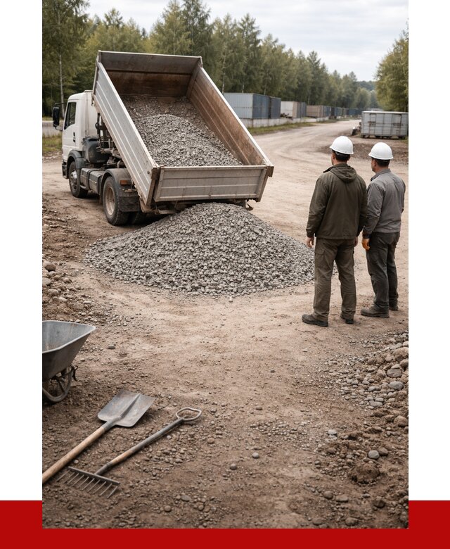 Бетонный щебень фракция 5-20 в Гукове от 3285 р., ПРОНЕРУДГкв