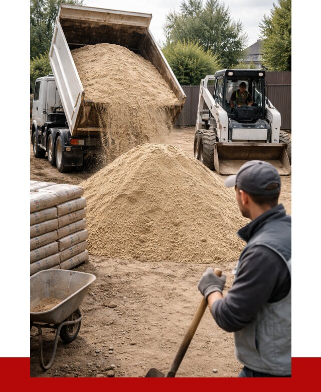 Мытый речной песок с доставкой в Гуково от 1489 р. | ПРОНЕРУДГкв
