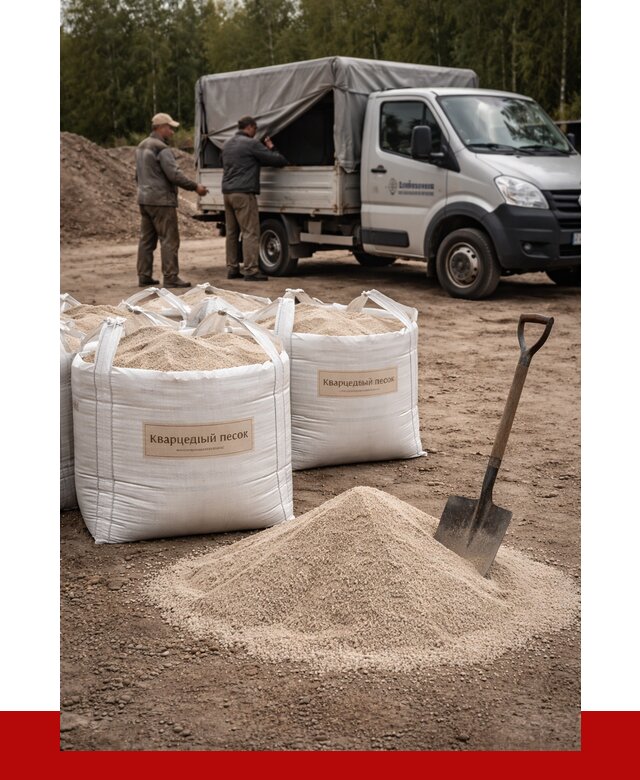 Кварцевый песок для пескоструя в Гукове от 4620 р. | ПРОНЕРУДГкв