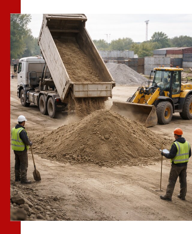 Доставка и продажа пескогрунта оптом и в розницу в Гуково