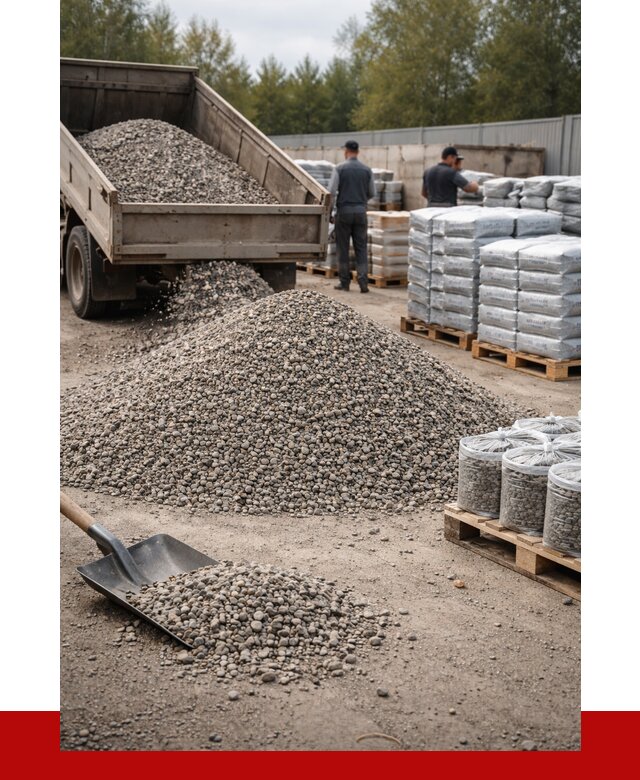 Гравий фракция 5-20 в Гукове купить от 2361 р. ПРОНЕРУДГкв