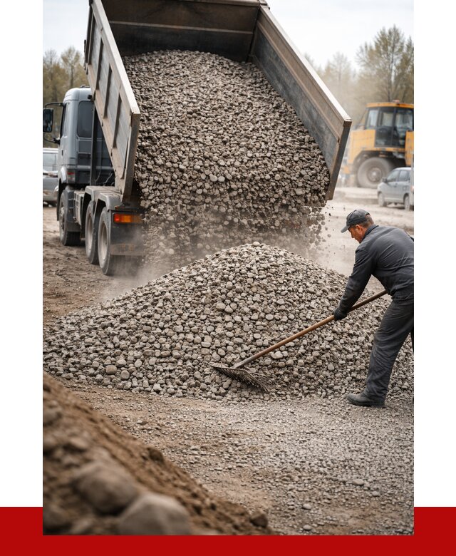 Гравий фракция 20-40 в Гукове от 2567 р. доставка | ПРОНЕРУДГкв