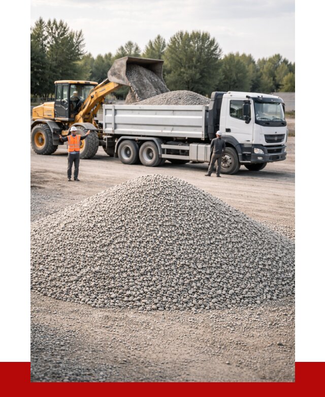 Купить мытый гравий в Гуково от 3593 р, доставка ПРОНЕРУДГкв