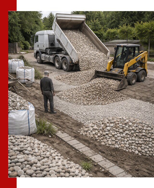Доставка морской гальки оптом и в розницу в Гуково
