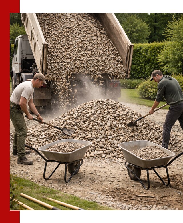 Доставка и продажа декоративной гальки в Гуково