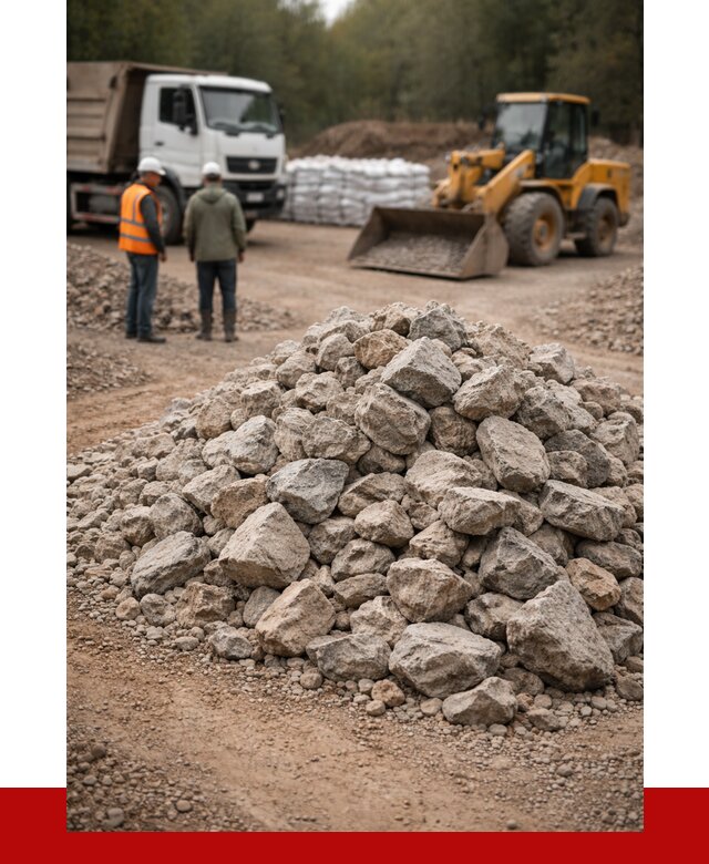 Купить бутовый камень с доставкой в Гуково от 2361 р. | ПРОНЕРУДГкв
