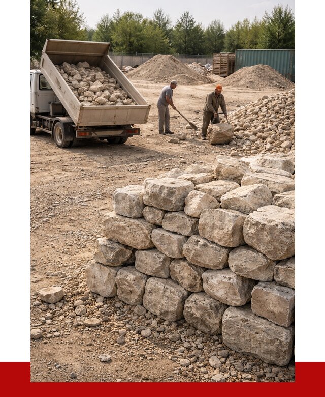 Бутовый камень известняковый в Гуково от 4312 р. | ПРОНЕРУДГкв