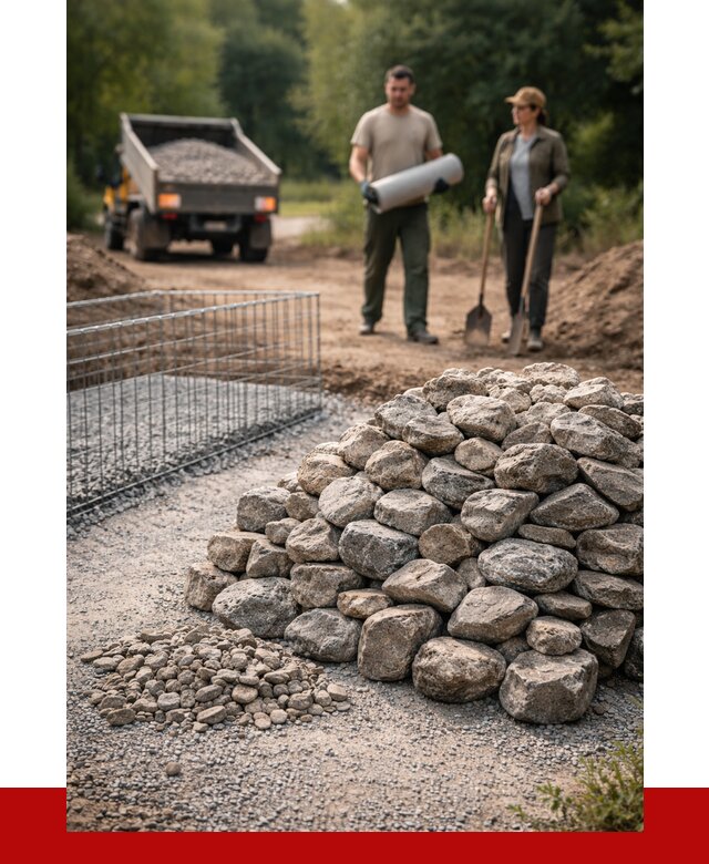 Камень для габионов фракция 100-200 в Гукове от 4928 р. | ПРОНЕРУДГкв