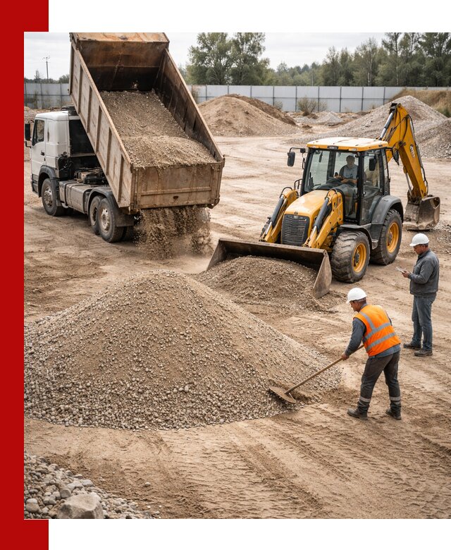 Поставка и доставка ПГС С4 в мешках и самосвалах в Гуково