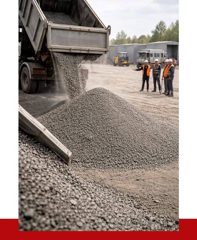 Гравийный отсев 0-5 в Гуково от 1232 р. с доставкой | ПРОНЕРУДГкв