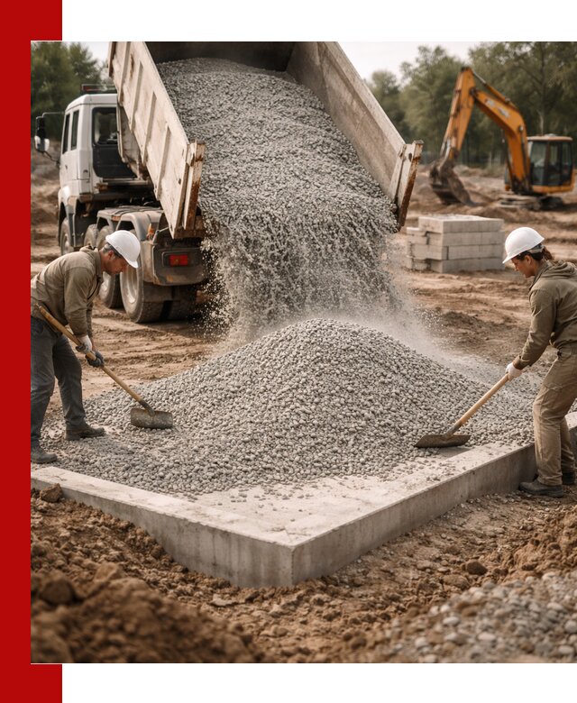 Доставка и продажа отсева для бетона в Гукове