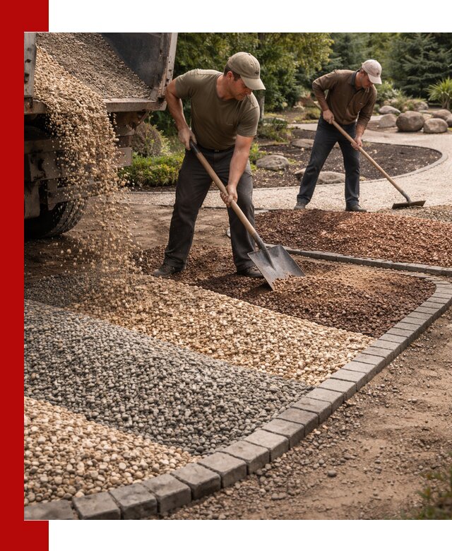 Декоративная крошка для ландшафта в Гукове — продажа и доставка