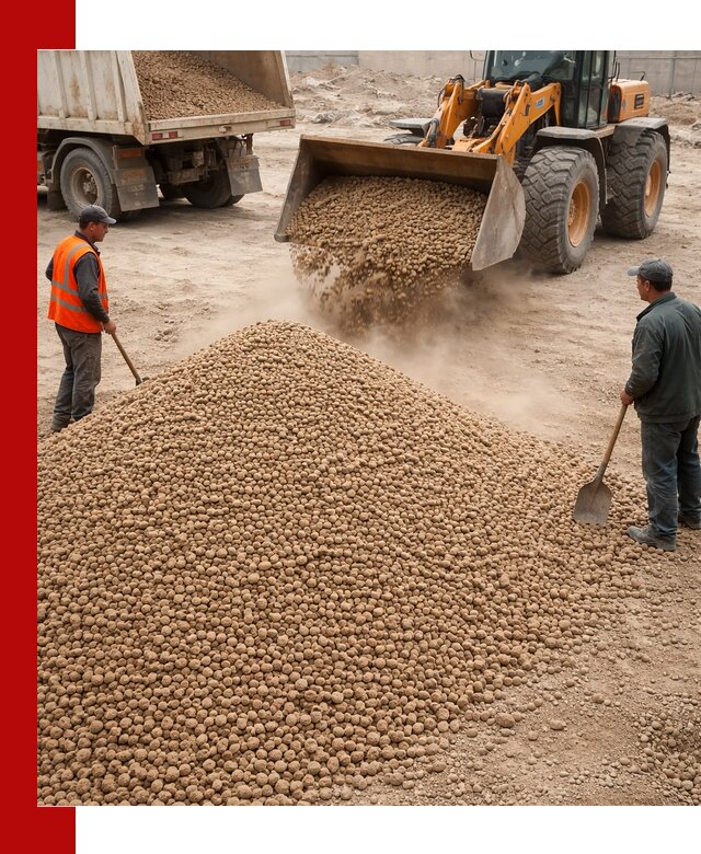 Керамзит фракция 10-20 с доставкой в Гукове