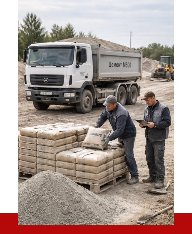 Купить цемент м500 с доставкой в Гуково от 5338 р. | ПРОНЕРУДГкв