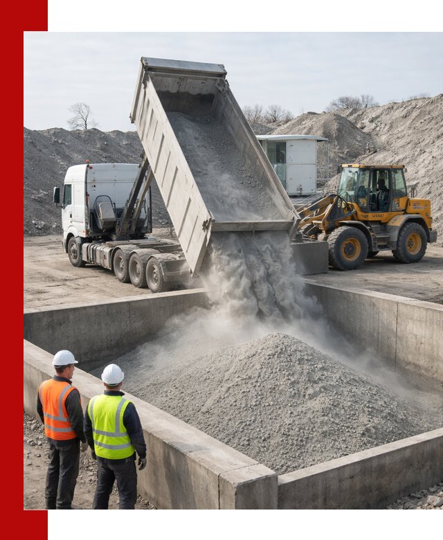 Доставка цемента навалом в Гуково крупными партиями