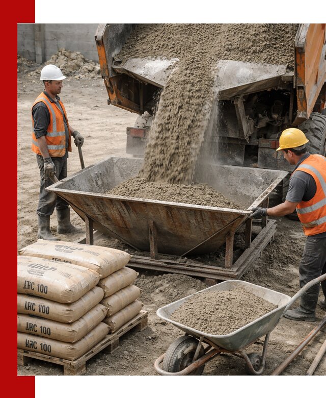 Доставка цементно-песчаной смеси М100 в Гукове