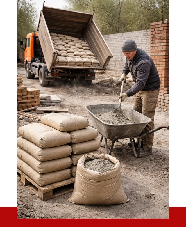 Купить сухую смесь для кладки в Гуково от 1232 р. | ПРОНЕРУДГкв