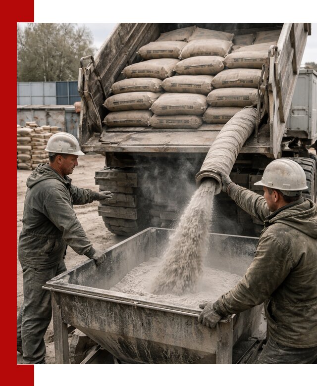 Доставка цемента М400 в Гуково оптом и в розницу