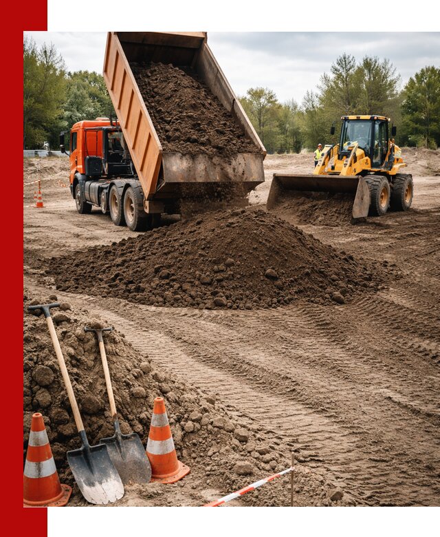 Поставка и доставка планировочного грунта в Гукове