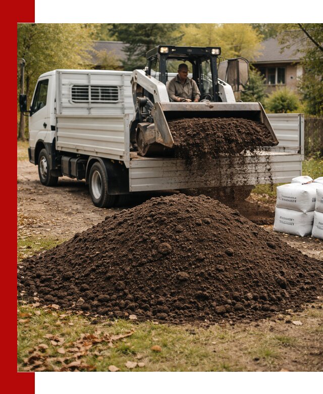 Доставка садовой земли в больших объёмах в Гукове