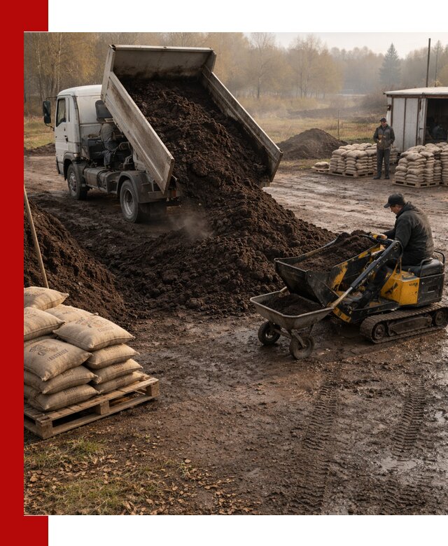 Кислый торф в доставке по выгодным ценам в Гуково