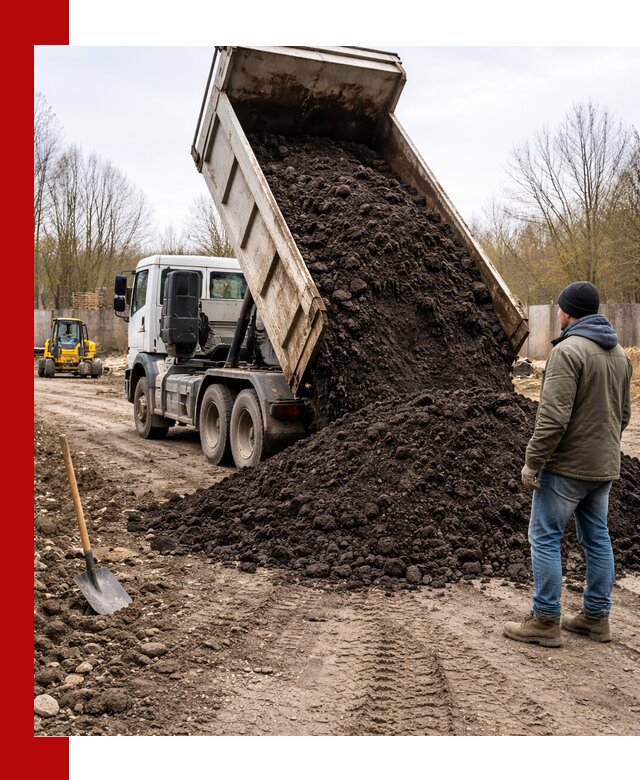 Доставка чернозема навалом в Гуково быстро и выгодно