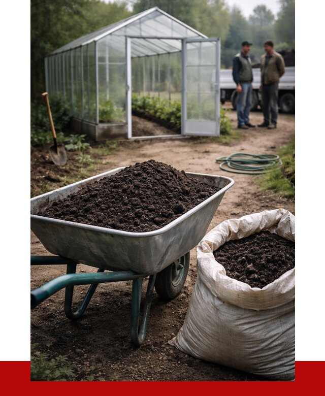 Чернозем для теплицы в Гукове с доставкой от 1540 р. | ПРОНЕРУДГкв