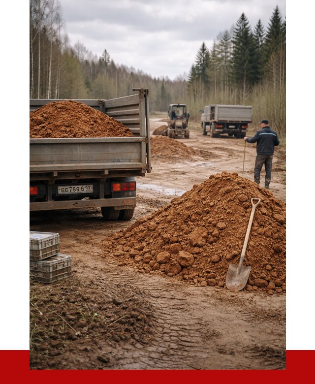 Глина и суглинки в Гукове от 4620 р. за куб | ПРОНЕРУДГкв