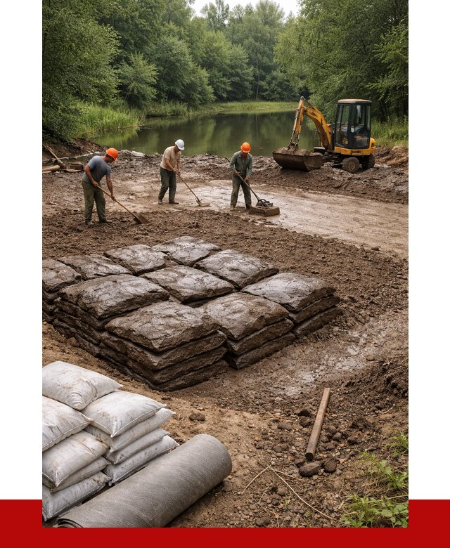 Купить глину для пруда в Гуково от 4620 р. с доставкой | ПРОНЕРУДГкв