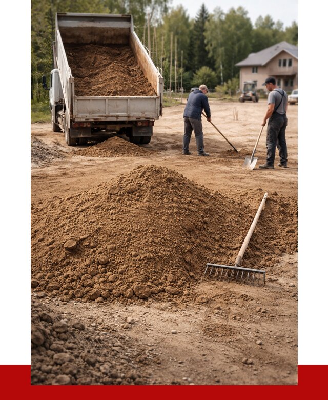 Суглинок для планировки в Гуково с доставкой от 4312 р. | ПРОНЕРУДГкв
